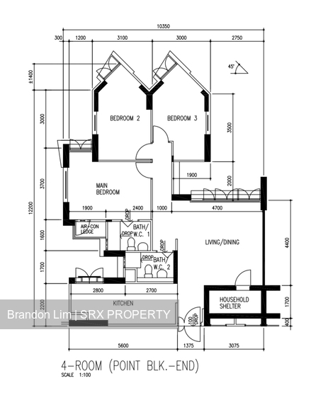 Blk 385 Bukit Batok West Avenue 5 (Bukit Batok), HDB 4 Rooms #184442162
